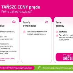 Porównanie taryf PGE: podstawowe, dynamiczne i tanie godziny. Wybierz najlepszą ofertę dla siebie.