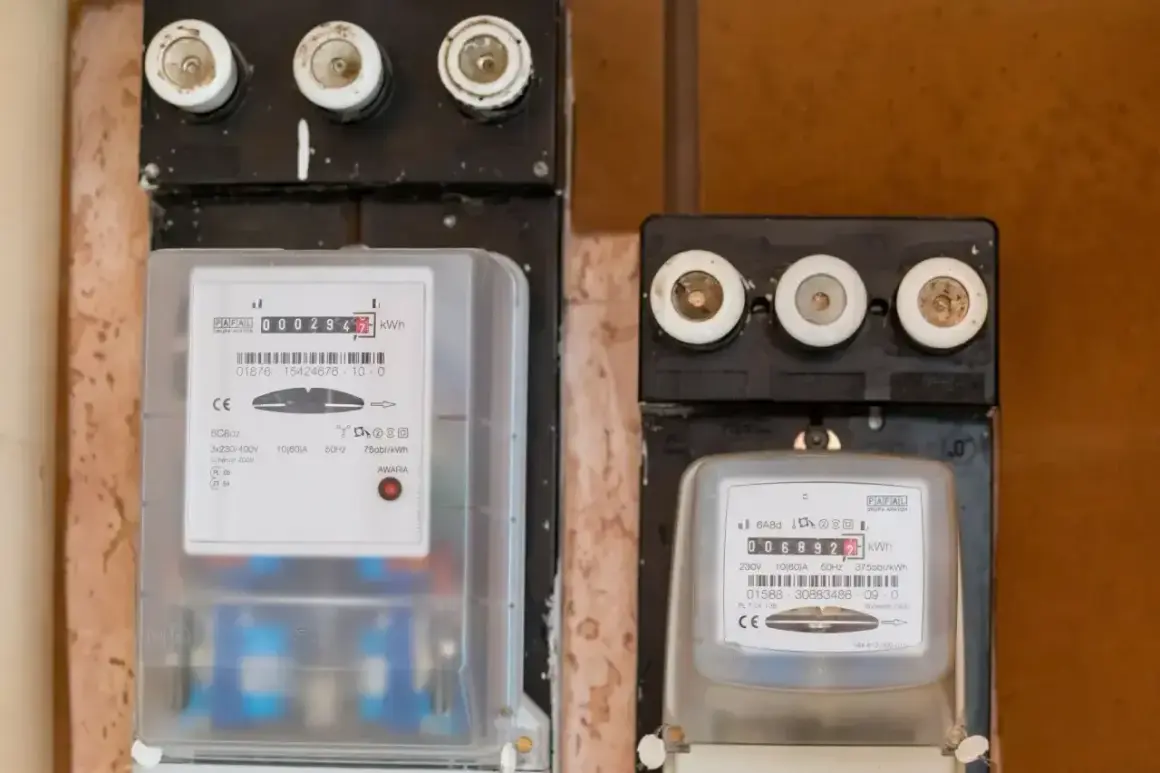 Dwa liczniki energii elektrycznej, jeden z nich czeka na wymiana licznika Tauron.