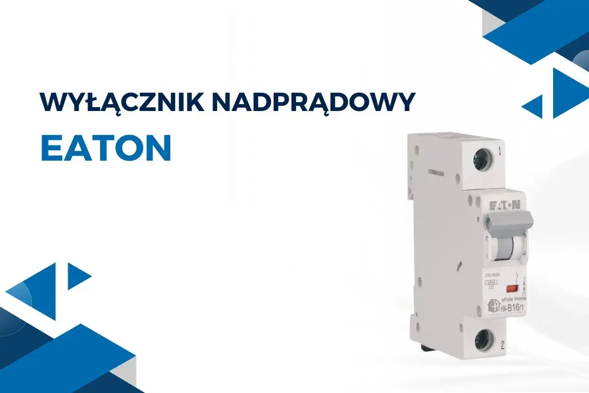 Wyłącznik nadprądowy Eaton HN-B16/1. Bezpiecznik B16 ile kW? Ten model chroni instalację do 4000A.